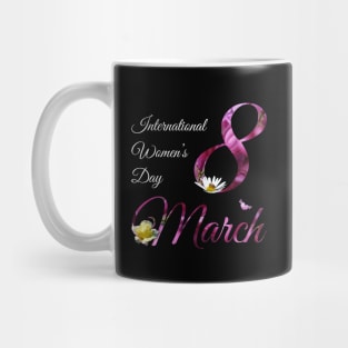 International Women's Day - Cute Floral March 8th 2023 Mug